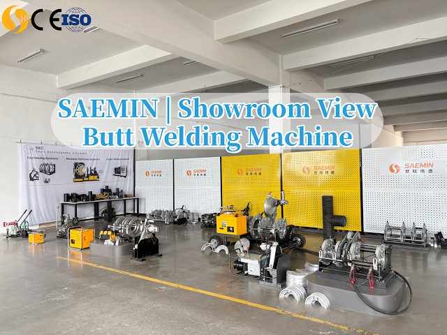 SAEMIN Showroom| HDPE Pipe Butt Fusion Welding Machines & Fittings | 160/200/250/315 Models