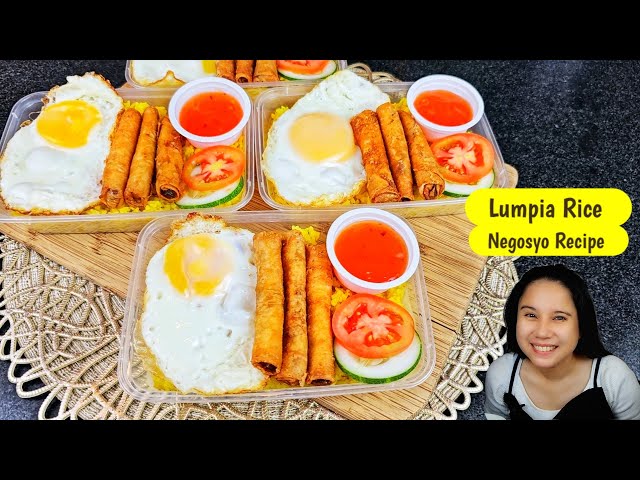 NEGOSYO NA PWEDE SA BAHAY! Lumpia Java Rice ang sagot. Homemade na masarap pa!