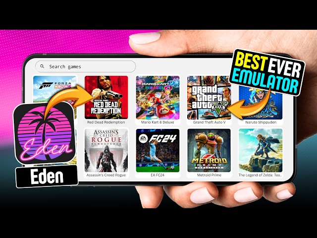Eden Emulator Just Got a HUGE Boost! 😱 Switch Emulation on Android
