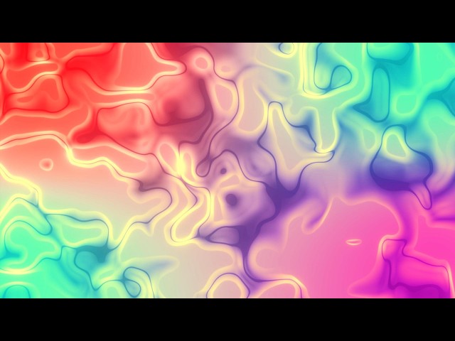 LoopVibe 4K - 4K Pastel Neon Abstract Flow (2 Hours) - (No Audio)