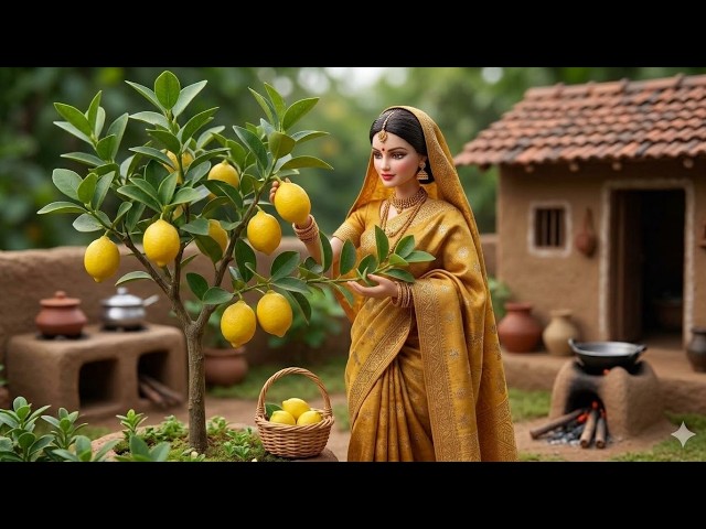 Miniature Doll Chicken Tikka Cooking ASMR | Indian Village Tiny Kitchen 🔥🍗