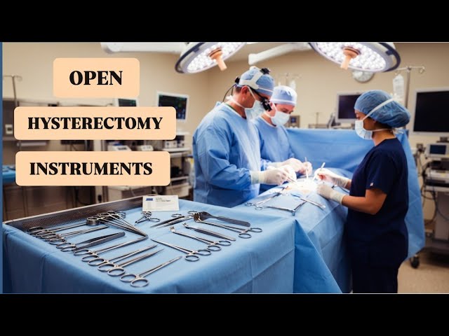 Hysterectomy Instruments - Names and Uses I Hysterectomy Equipments - Names and Uses .