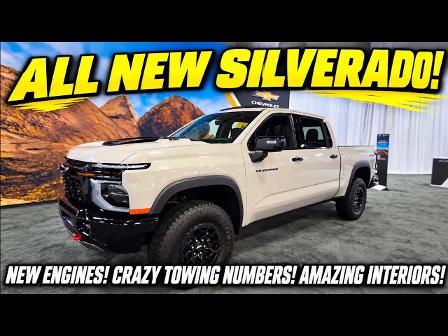 ALL NEW 2027 CHEVY SILVERADO! NEW Engines Towing and Amazing Tech!