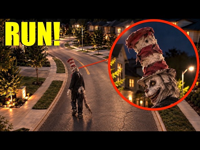 if you ever see the Cat in the Hat on your street, RUN away FAST (He is BAD!)