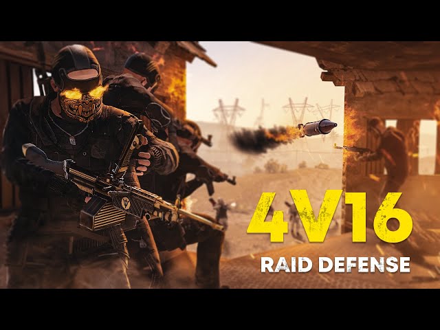 Rust - 4V16 Base Defense
