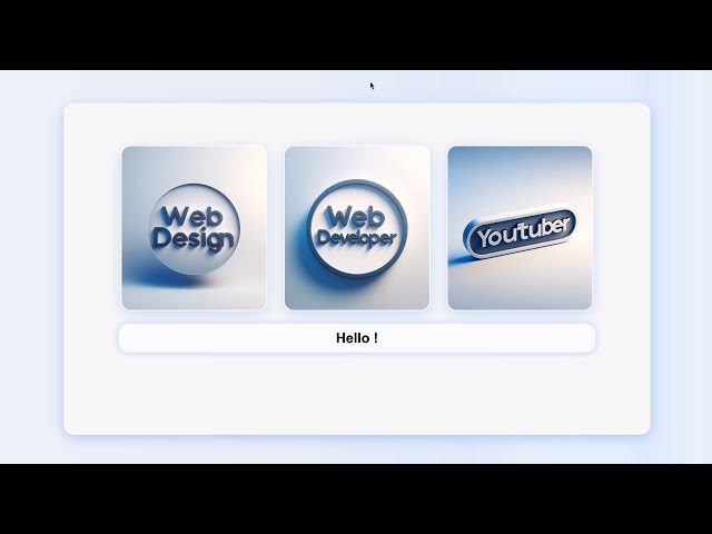 Interactive Hover Effects: HTML, CSS & JS Tutotiral [2024]