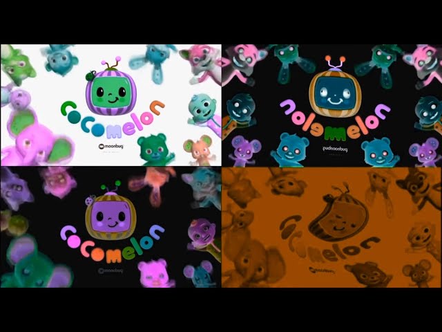 Combined Cocomelon Outro Logo Effects | Best Outro Effects | Sponsored by Preview 2 Effects