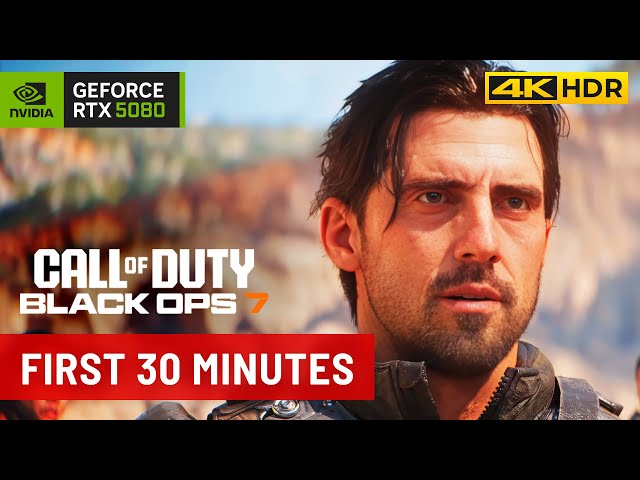 Call of Duty: Black Ops 7 - First 30 Minutes Campaign Gameplay [ULTRA Graphics | RTX 5080 | 4K HDR]