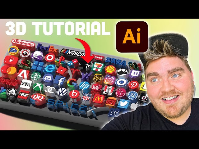 Making A 3D Logo Keyboard