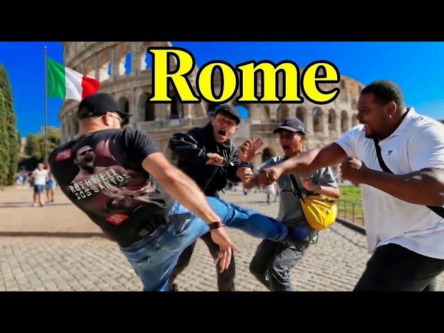 Attacked by Scammers in Rome 🇮🇹  * I Get Pepper Sprayed*