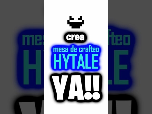 #datwinxd 🌮👽🍸How to make a crafting table or workbench in HYTALE✋🤑QUICK and easy🤑👌DEFINITIVE GUIDE☝🥵