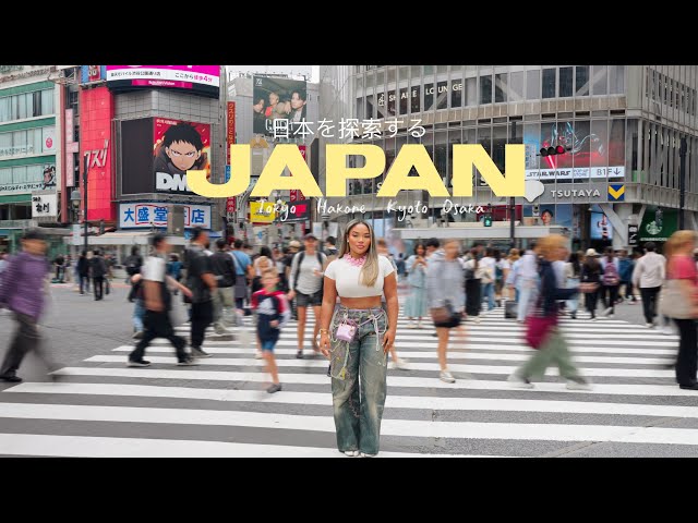 JAPAN VLOG: THE BEST FOOD + LUXURY HOTELS + NINTENDO WORLD + SHOPPING (TOKYO, HAKONE, KYOTO, OSAKA)