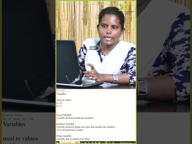 Types of  Variables in Java Programming #tamil  | Xplore IT