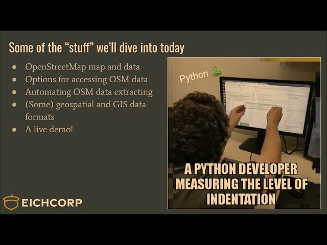 Cory Eicher- Using Python to Unlock Insights from OpenStreetMap Data at Scale | PyData Virginia 2025