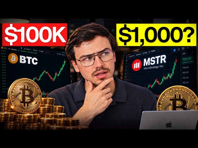 Bitcoin at $100K: Can MSTR Really Hit $1,000?
