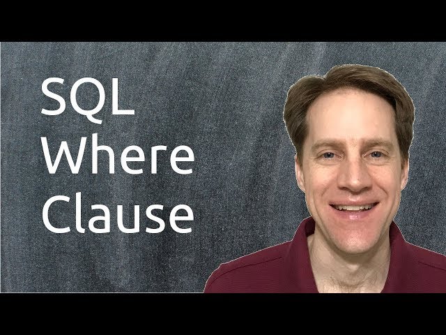 SQL Where Clause