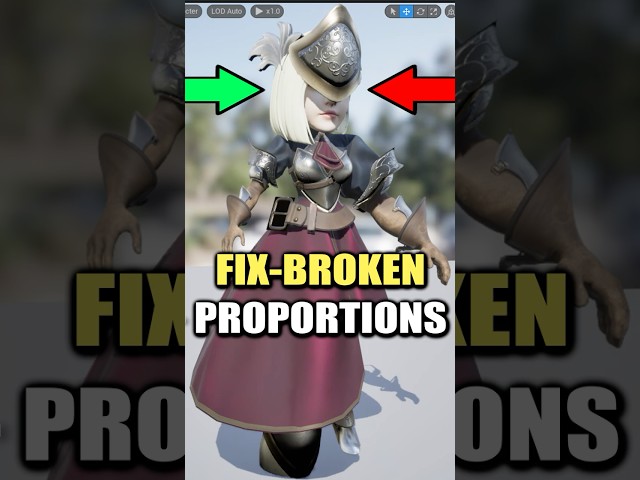 UE5: Fix Broken Animation Proportions!