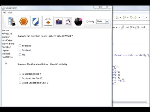 Java programming part 79 GUI : Listing File System Directories and Files in a JList
