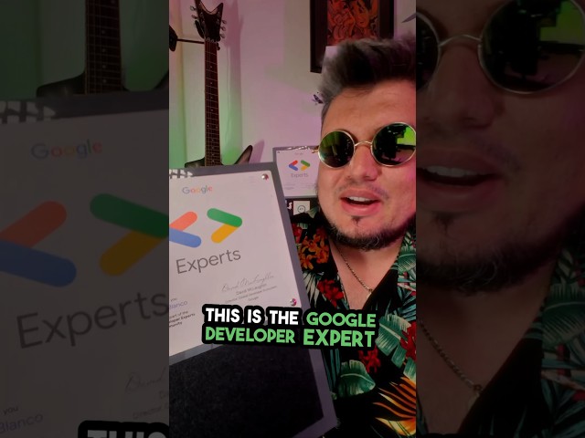 Google honored me with a second #googledeveloper #expert category #gde #officialGDE #developer