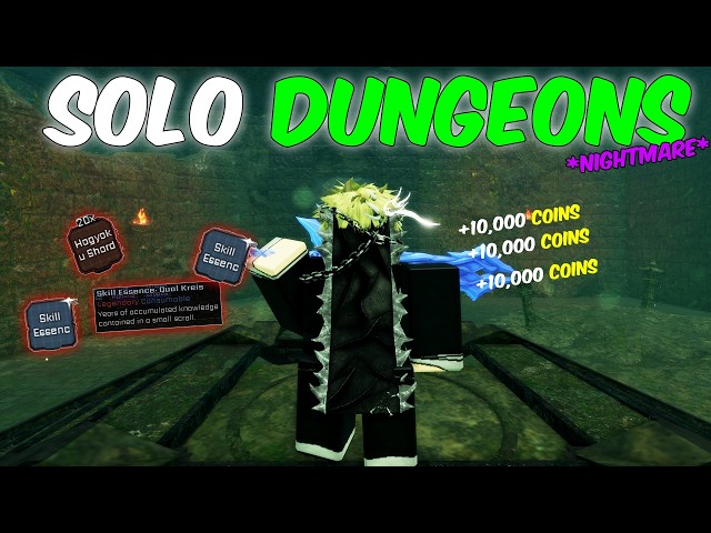 How To SOLO DUNGEON NIGHTMARE (BEST BUILD) FULL GUIDE | VV: ULTIMATUM