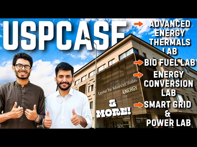 Inside USPCASE, NUST | Complete Department & Labs Tour with a Master’s Student #nust #annan #uspcase