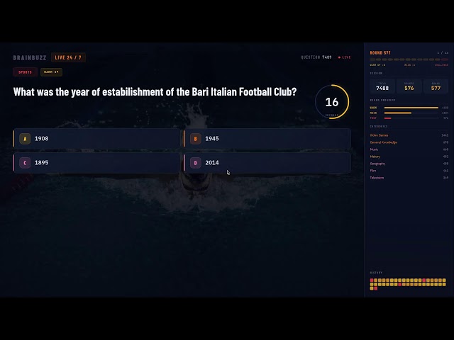Brainbuzzstream Live Stream