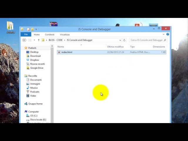 JavaScript Console e Debugger - Tutorial
