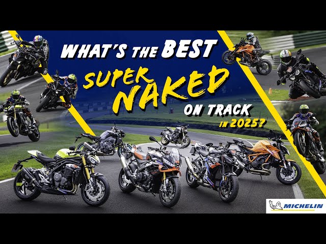 2025 Supernaked track shootout- 6 bikes, 1 track, which is the best?!?