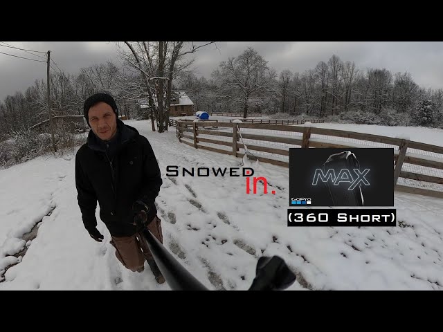 360 Short: I guess it DID actually snow a little...