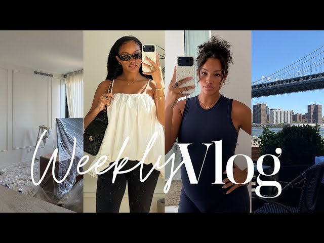 weekly vlog | home updates + solo dates + skin care + massive clean with me &more! allyiahsface vlog