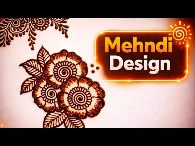 Easy mhendi designs || henna class for beginners || bossladyhenna