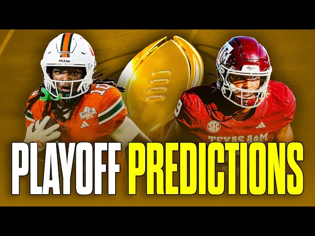 College Football Playoff Predictions, Kyle Whittingham Retires, LaNorris Sellers