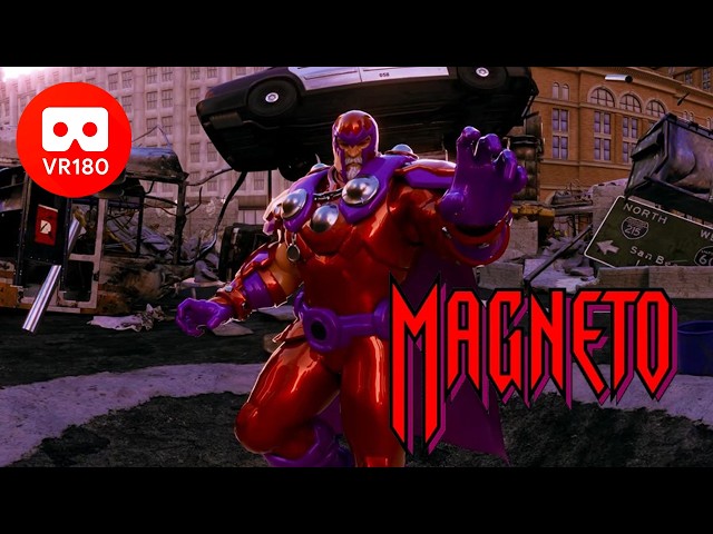 Marvel - Magneto in VR (8K VR180)