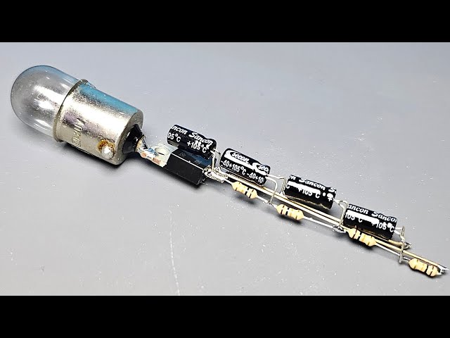 No IC, No Microcontroller – Just a MOSFET Flasher!