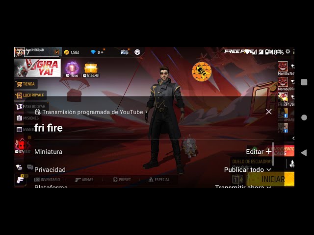 Transmisión en directo de carlosgames@gmail com