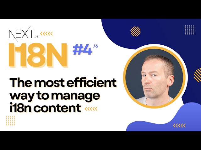 Solving i18n workflow problems. It doesn't have to be a mess. Part 4/6