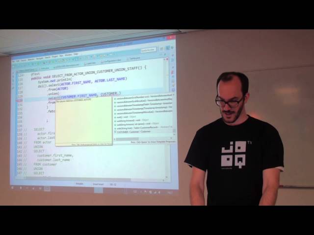 jOOQ: Get Back In Control of Your SQL