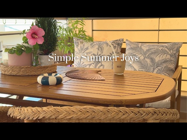 Finding Joy in Simple Summer Moments | Slow Living in Greece