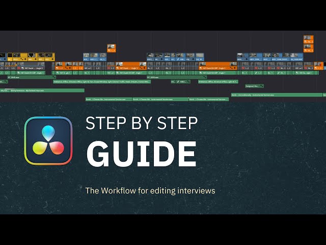 Expert Editor Shares Davinci Resolve Interview Editing Techniques