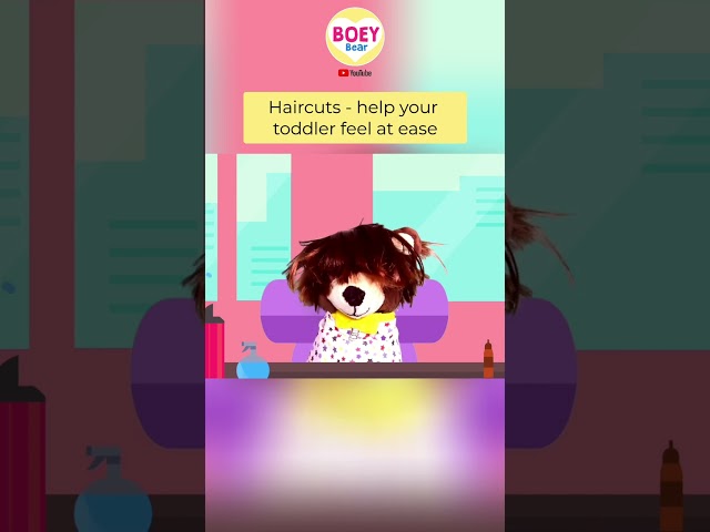 Haircut for Toddlers - help your toddler feel at ease #toddlerlearning #forkids