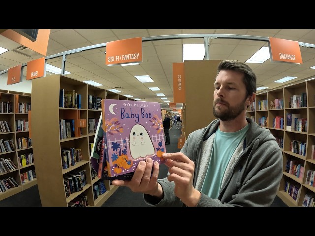 ASMR in a Relaxing Bookstore