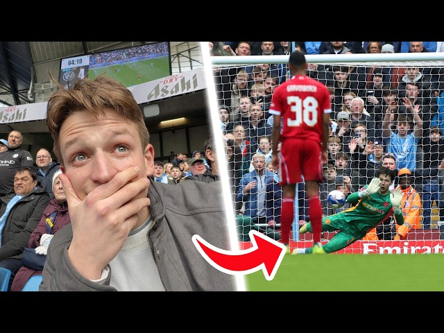 Watching my brother play for Man City