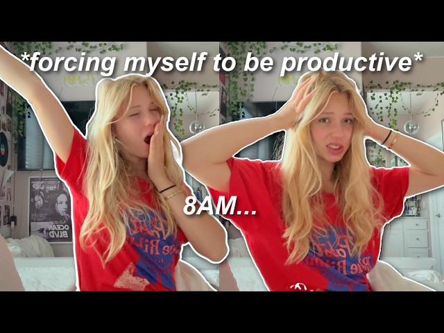 my 8AM PRODUCTIVE morning routine...