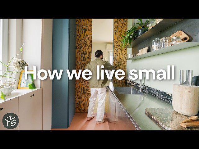 Inside an Architect Couple’s Small Family Home, Milan 41sqm/441sqft