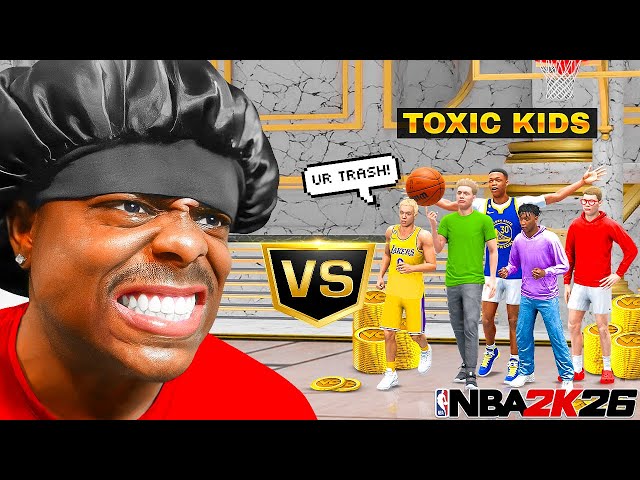 5 TOXIC KIDS vs THE #1 RANKED PLAYER IN NBA 2K26!