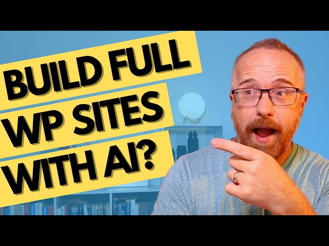 Can AI Really Build WordPress Sites Now? | Bluehost AI Website Builder Tutorial