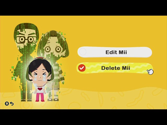 What Happens If You Delete Your Mii's Parents? Baby vs. Grown-up vs. Dating vs. Married