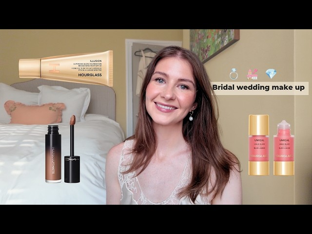 ✨ Natural Glowy Bridal Wedding Make up 🤍Jess Harris
