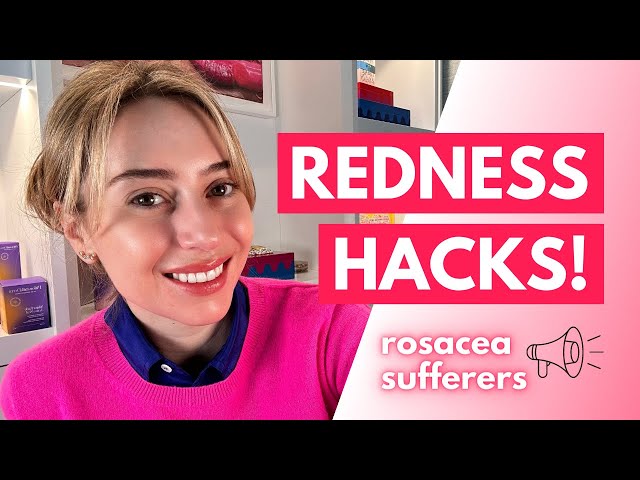 ¡Los mejores trucos para reducir al instante el enrojecimiento y la rosácea! | Dra. Shereene Idriss