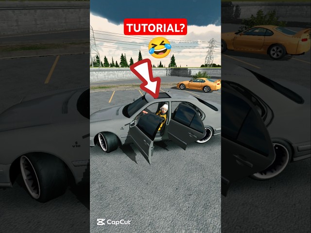 New animation? Tutorial car parking multiplayer,🤪 jokes moment #carparkingmultyplayer